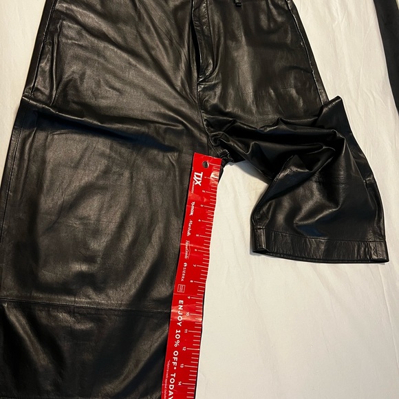 Rag & Bone Lamb Leather Culottes - Picture 11 of 11